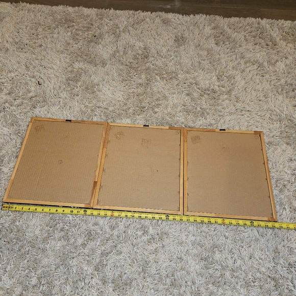 3 black and white framed flower pictures - Picture 8 of 12